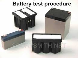test batteries in fitness equipment