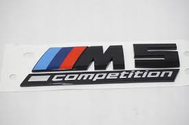 Bmw M5 Competition Badge Note Emblem Logo
