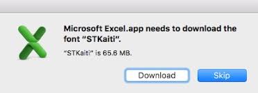 Maybe the final execution needs a touch of typographic magic to communicate your message more effectively. Microsoft Excel Wants Me To Download Stka Apple Community