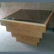 Rated 5 out of 5 by jellybeanie from really good value this trunk/coffee table is just what we needed for our family room. Best Pyramid Coffee Table With Glass Top End Table Nice For Sale In Roseville California For 2021
