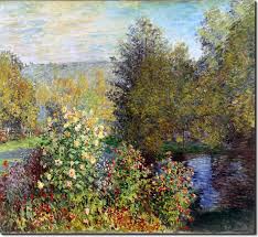 Corner of the Garden by Claude Monet | Nektarios Art Gallery