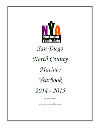 San Diego North County Matinee Yearbook 2014