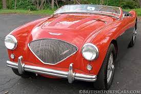 1956 Austin Healey 100 4 M Le Mans My Favorite Car Ever Purrrr British Sports Cars British Cars Classic Sports Cars