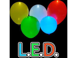 Led Light Up Balloons 15 Mixed Color Party Pack Blinks And Cycles Colors Newegg Com