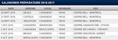 Bien que le nom le plus utilisé pour désigner cette équipe soit les « canadiens. Nicolas Poulin On Twitter Le Calendrier Preparatoire Des Canadiens De Montreal Habs