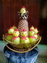 Fruits Basket Decorations Decor Crafts Basket Decoration Festival Decorations