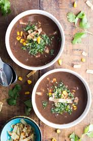 Black Bean Soup From Dried Beans Mexican Black Bean Soup Recipe Bean Soup Recipes Healthy Cooking Healthy Recipes