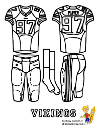 There are two different difficulty levels for each function. Big Play Nfc Football Uniform Coloring Page Free Nfl Sports