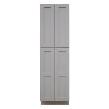 Sunny Wood Gsp2484 A Dove Gray Grayson 24 Wide X 84 High X 24 Deep Pantry Cabinet With 4 Doors 4 Shelves And Soft Close Hinges In 2020 Grey Kitchen Cabinets Pantry