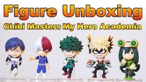 Maybe you would like to learn more about one of these? My Hero Academia Chibi Masters Figure Unboxing Youtube