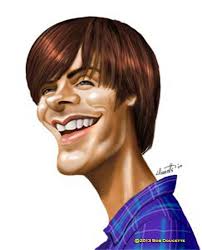 Surely we would have heard about the arrest of any doctor who touched that beloved face, right? Zac Efron By Tobo Famous People Cartoon Toonpool Celebrity Caricatures Caricature Zac Efron
