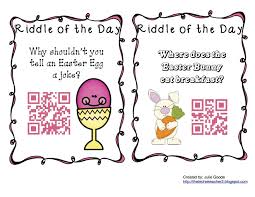 Qr Code Spring Riddles Of The Day Freebie Riddle Of The Day Techie Teacher Riddles