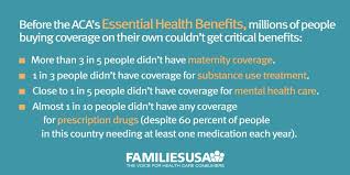 Buying health insurance for the first time seems confusing at first. 10 Essential Health Benefits Insurance Plans Must Cover Under The Affordable Care Act Families Usa