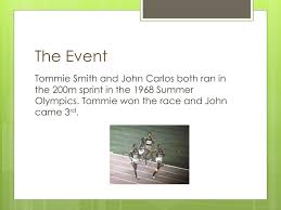 Official swimming results from the mexico city 1968 olympics. Ppt 1968 Black Power Olympics Powerpoint Presentation Free Download Id 2817881