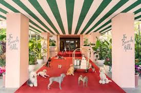 The beverly hills hotel 4.2. Photographer Gray Malin Captures Dogs At The Beverly Hills Hotel