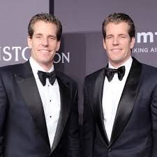 Jensen wrote a b on the side of them with a. The Winklevoss Twins Are Now Bitcoin Billionaires The Verge
