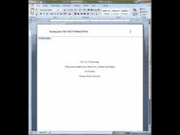 Apa Format For Cover Pages And Abstracts Apa Format Cover Page Cover Pages Sample Resume