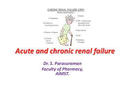 If a person is in otherwise good health, they might recover average kidney function. Acute And Chronic Renal Failure