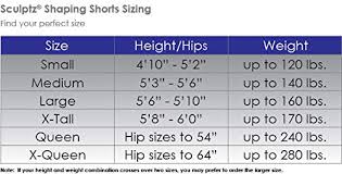 Amazon Com Sculptz Shaping Shorts Clothing