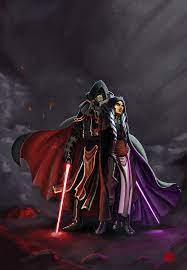Emperor Vader And Darth Ahsoka By Ilya Borodin Star Wars Ahsoka Star Wars The Old Star Wars Art