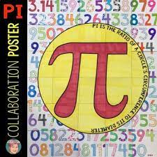 Pi (greek letter p) is the symbol made use of in maths to represent a consistent the proportion of the area of a circle to its size which is roughly 3.14159. Pi Day Activity Pi Day Coloring Classroom Collaboration Poster