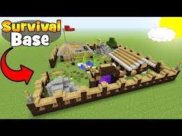 12 Minecraft Tutorial How To Make A Big Survival Base Survival Base Youtube Minecraft Tutorial Minecraft Crafts Minecraft Farm