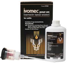 Ivomec Pour On Parasiticide For Cattle Merial Pour On Ivermectins Cattle Wormers Farm