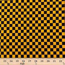 Black And Gold Checkered Print 100 Cotton Geometric Fabric Etsy In 2021 Black Wallpaper Black And White Background Yellow Background