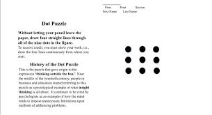 Solving it we hope you don't mind if we use nice ladybugs instead of boring dots to. Print First Name Print Section Last Name Dot Puzzle Chegg Com