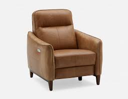 Below you will see the types of leather and the upkeep is simple as this chair is upholstered with pu leather. Palmer 100 Leather Power Recliner Armchair Caramel Modern Recliner Power Recliners Leather Armchair