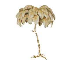 The right floor lamp can truly be the finishing touch on a space. Nordic Luxury Ostrich Feather Led Floor Lamp E14 Light Modern Copper Floor Light Living Room Hotel Floor Lighting Standing Lamps Buy At The Price Of 559 74 In Aliexpress Com Imall Com