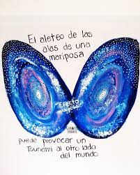 Teoria Del Caos Efecto Mariposa By Guadalupe Ferrante Via Behance Teoria Del Caos Efecto Mariposa Caos