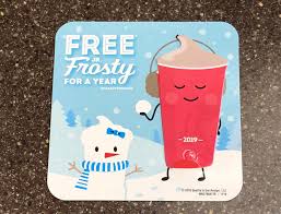 Frosty, frostie, or frosties and similar may refer to the adjective frosty, meaning frozen or covered with frost. Free Frosty Treats Wendy S Frosty Key Tags Available For Limited Time