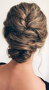 Updo hairstyles also make it possible for you to bring attention to your earrings and necklace. 39 The Most Romantic Wedding Hair Dos To Get An Elegant Look Brunette Updo