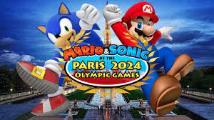 Mario and sonic at the olympic games paris 2024