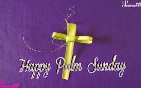 Palm sunday commemorates jesus entering jerusalem. Happy Palm Sunday Palm Cross Picture