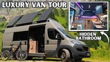 Inside the Most FUTURISTIC Campervan / DIY Van Tour - YouTube