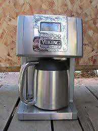 Width from outer edge to edge is 7 3/8. Viking Professional Coffee Maker Vccm12 12 Cups Stainless Steel Carafe Silver 90 00 Picclick