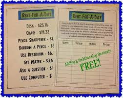 Homepage Teaching With A Mountain View Subtracting Decimals Subtracting Decimals Activity Decimals Activity