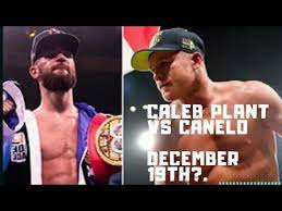 As of july 2021, he is ranked as the second best active super middleweight by espn, and third by the ring, and the transnational boxing rankings board. Canelo Vs Caleb Plant December 19th On Boxrec Youtube