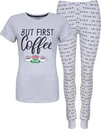 Womens Friends Pyjamas Pjs