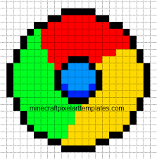 Grid intro grid container grid item. Minecraft Pixel Art Templates Google Chrome Logo Minecraft Pixel Art Pixel Art Pix Art