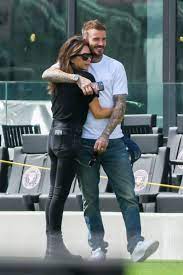 David beckham looks suave in a sharp suit as he shows support for england with son romeo, 18, at euro 2020 match against scotland at wembley. Pin By David Beckham On David Beckham David Beckham David Beckham Style David And Victoria Beckham