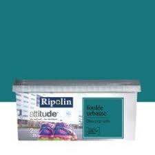 Peinture Bleu Pop Ripolin Attitude Foulee Urbaine 2 5 L Peinture Maison Peinture Bleu Peinture Murale