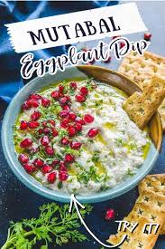 Mutabal In 2021 Middle Eastern Recipes Recipes Party Food And Drinks