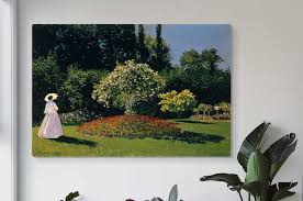 Woman in garden fine art poster | zazzle.com. Canvas Prints That Will Be Remembered By All Canvasway Com