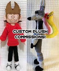 Custom Plush Commissions READ DESCRIPTION Do Not Purchase - Etsy Australia
