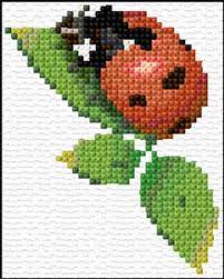 Ladybug cross stitch pattern free. Ladybug Cross Stitch Designs