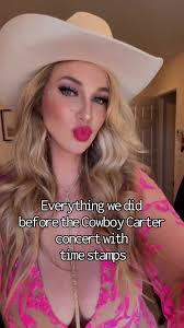 The pre-show fun with time stamps! #cowboycarter #actii #sofistadium  #losangeles #cowboycarterworldtour #sirdavis #cecred #beyonce @Tye Dior