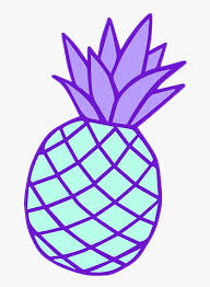 Maybe you would like to learn more about one of these? Ananas Pineapple Purple Cute Kawaii Pastel Pastelcolor Easy Simple Pineapple Drawing Hd Png Download Kindpng